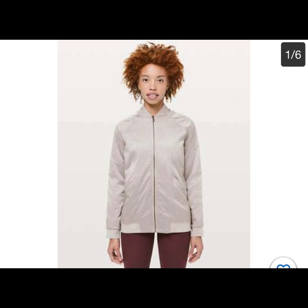 Lululemon Trace Back Bomber Jacket - image 1